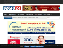 Tablet Screenshot of legio24.pl